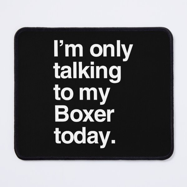 Item preview, Sólo hablo con mi perro boxer designed and sold by More Cute Dogs.