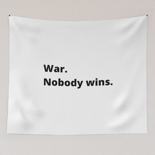 Item preview, War - Nobody wins designed and sold by Giographix.