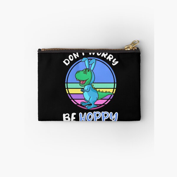 Item preview, DON'T WORRY BE HOPPY EASTER DINO designed and sold by OverbeeDesigns.