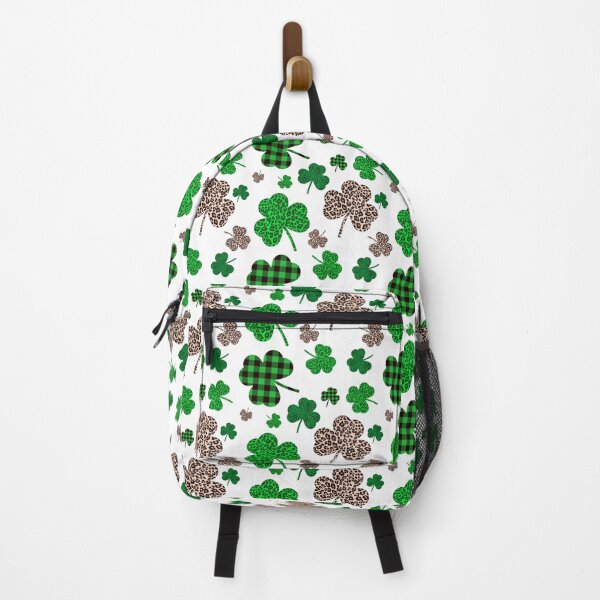 Item preview, Green Buffalo Plaid Clover Leopard Plaid Buffalo Check Shamrock Pattern designed and sold by dass-art.