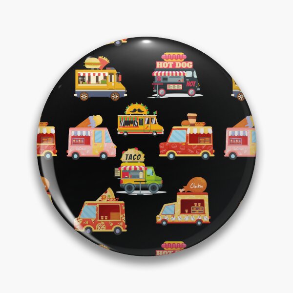 Item preview, Food Trucks Fun Taco Truck, Fast Food, Pizza Truck, Ice Cream Truck designed and sold by TeesForNerds.