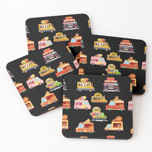 Item preview, Food Trucks Fun Taco Truck, Fast Food, Pizza Truck, Ice Cream Truck designed and sold by TeesForNerds.