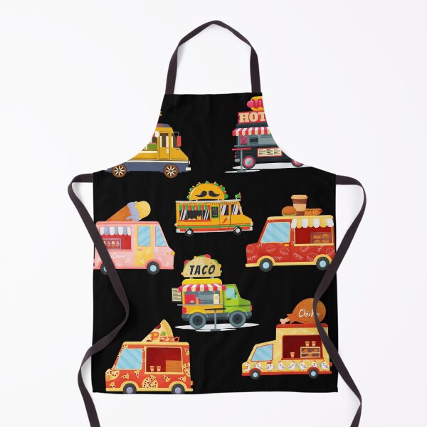 Item preview, Food Trucks Fun Taco Truck, Fast Food, Pizza Truck, Ice Cream Truck designed and sold by TeesForNerds.