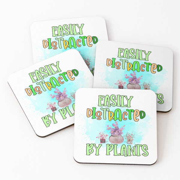Item preview, Easily Distracted By Plants I Plant Lover Gardening Gifts designed and sold by younghopes.