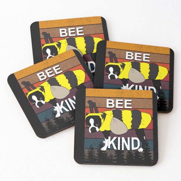 Item preview, Bee kind pug lover, retro sunset distressed artistic design  designed and sold by SamRVstore.
