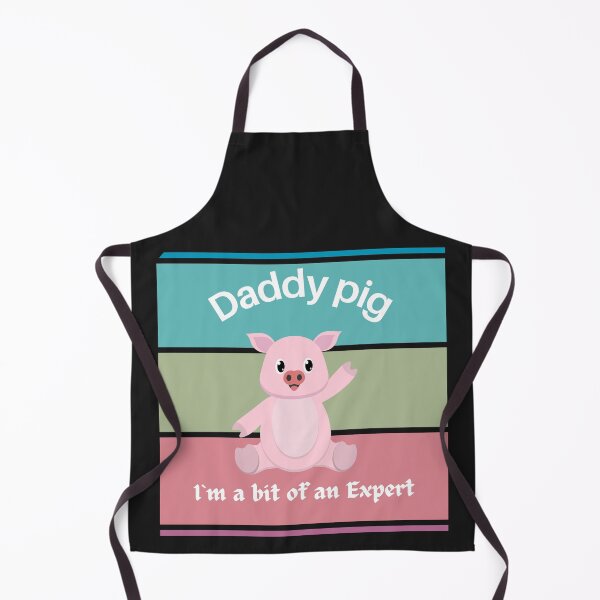 Item preview, colorful Daddy pig im a bit of an Expert pink blue designed and sold by Tshirtk.