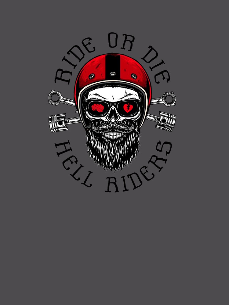 Thumbnail 6 of 6, Premium Oversized Sweatshirt, Hell Riders designed and sold by NightOff.