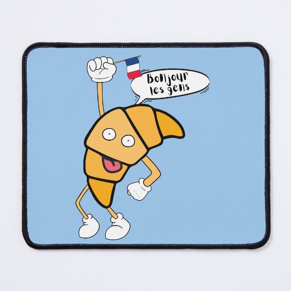 Item preview, french croissant for french food lover designed and sold by salahnewdesign.