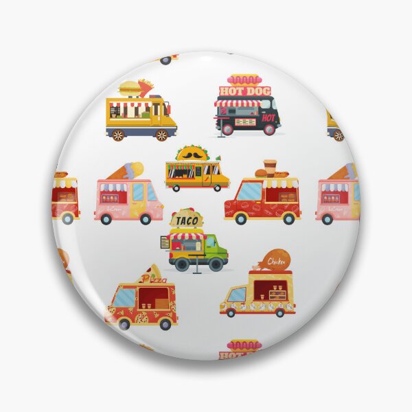 Item preview, Fun Food Trucks Taco Truck, Fast Food, Pizza Truck, Ice Cream Truck designed and sold by TeesForNerds.