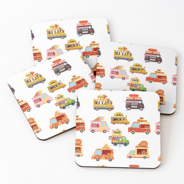 Item preview, Fun Food Trucks Taco Truck, Fast Food, Pizza Truck, Ice Cream Truck designed and sold by TeesForNerds.