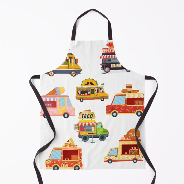 Item preview, Fun Food Trucks Taco Truck, Fast Food, Pizza Truck, Ice Cream Truck designed and sold by TeesForNerds.