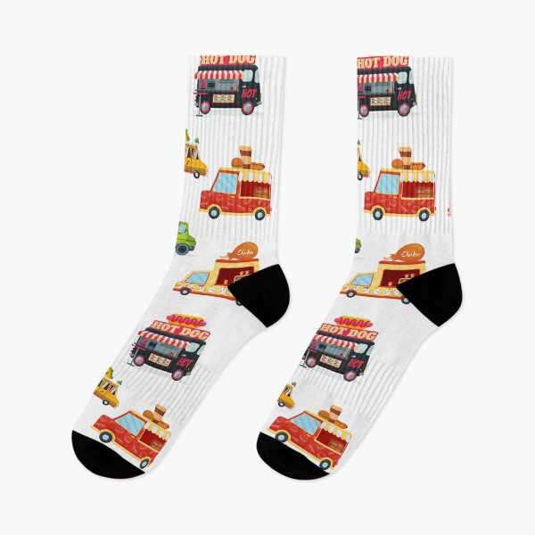 Item preview, Fun Food Trucks Taco Truck, Fast Food, Pizza Truck, Ice Cream Truck designed and sold by TeesForNerds.