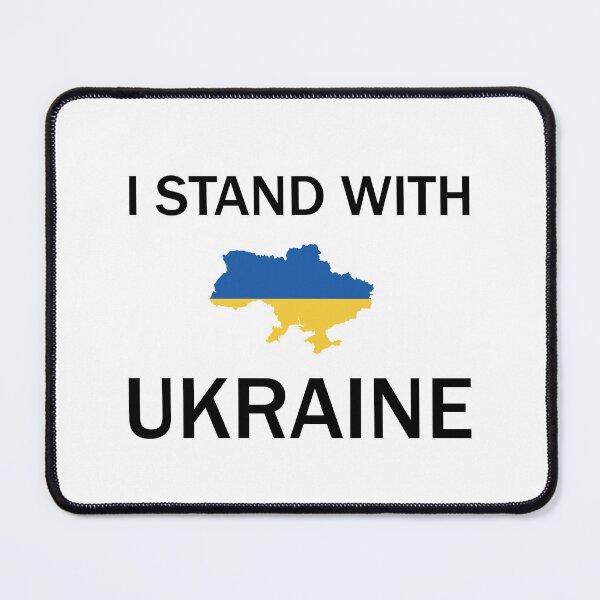 Item preview, I Stand With Ukraine Support Ukraine designed and sold by RunawaySteph.