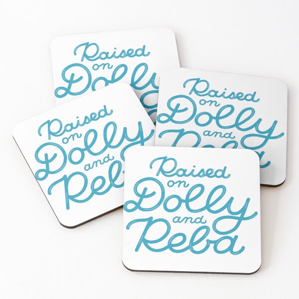 Item preview, Dolly and Reba handletterong art designed and sold by molly mattin.