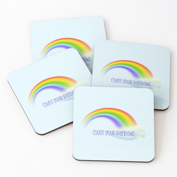 Item preview, Count Your Rainbows! (on Sky Blue) designed and sold by PawsitiveMum.