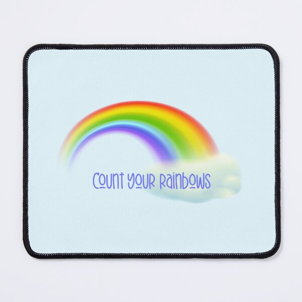 Item preview, Count Your Rainbows! (on Sky Blue) designed and sold by PawsitiveMum.