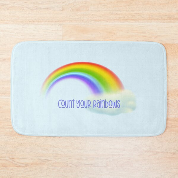 Item preview, Count Your Rainbows! (on Sky Blue) designed and sold by PawsitiveMum.