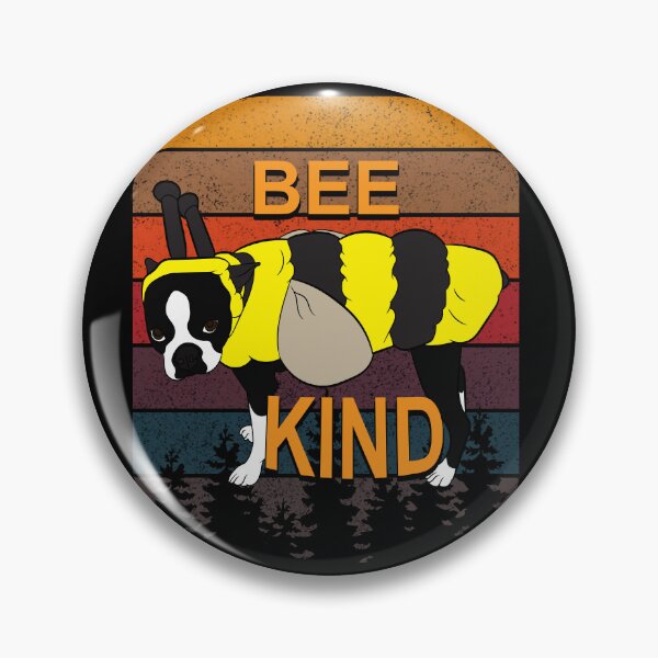 Item preview, Bee kind pug lover, retro sunset distressed artistic design style 2 designed and sold by SamRVstore.