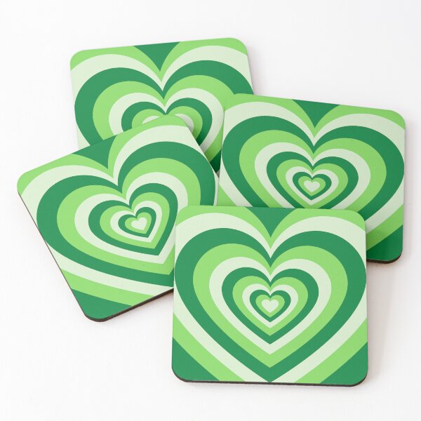 Item preview, green heart designed and sold by aninanime.