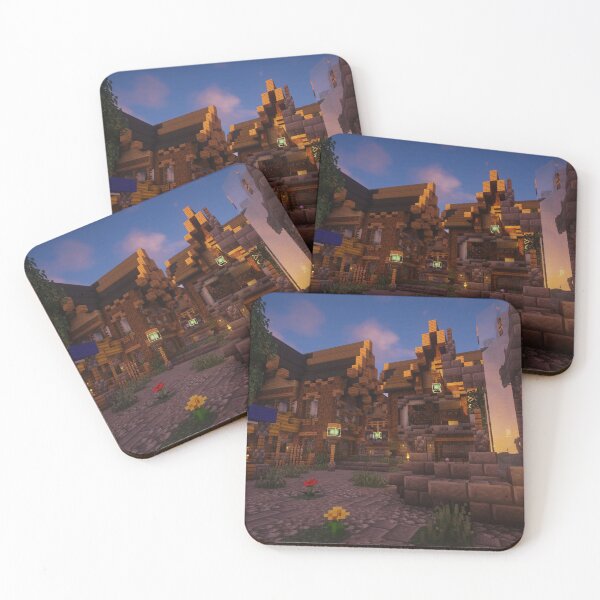 Item preview, cozy minecraft world designed and sold by ClubShorts.