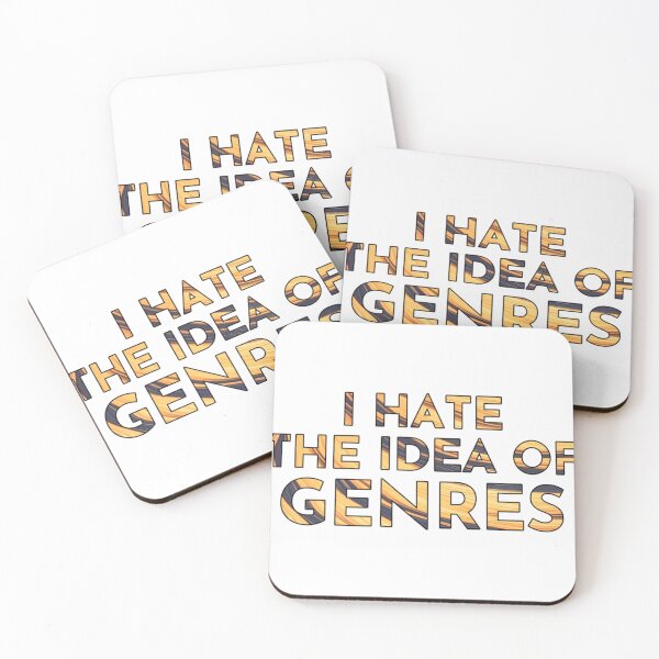 Item preview, I Hate the idea of genres   designed and sold by PeekaPeekaBoom.