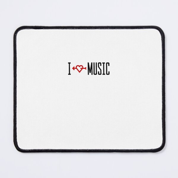 Item preview, I LOVE MUSIC Graphic  designed and sold by PeekaPeekaBoom.