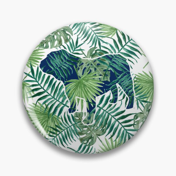 Item preview, Green Leaf Bullie (Navy) designed and sold by Ty Turpin.