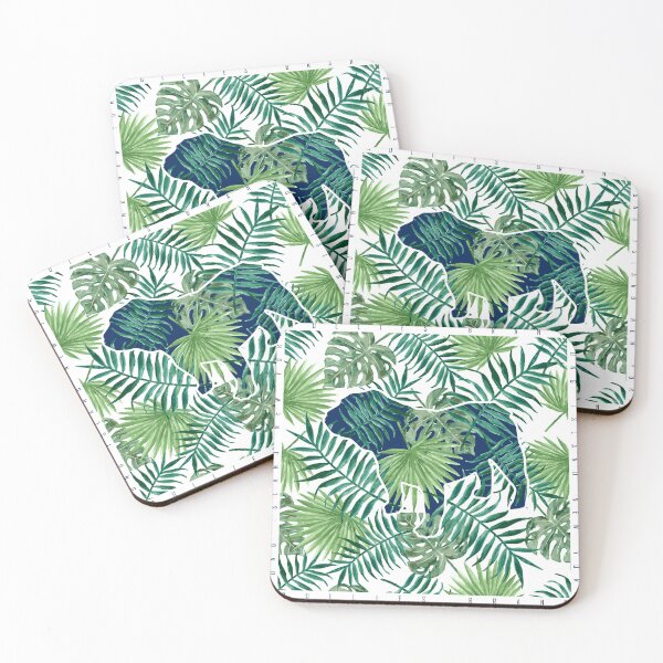 Item preview, Green Leaf Bullie (Navy) designed and sold by Ty Turpin.