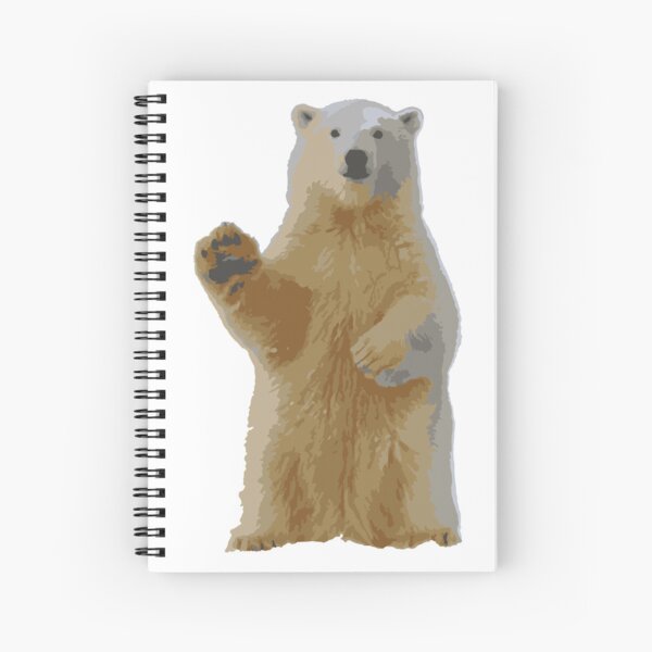 Cuadernos de espiral: Oso Polar Saludando | Redbubble Cuadernos de espiral: Oso Polar Saludando | Redbubble