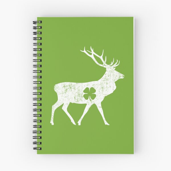 Item preview, Vintage St Patricks Day Funny Elk Irish Elk Lucky Shamrock designed and sold by Fleyshop.