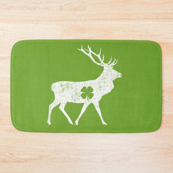 Item preview, Vintage St Patricks Day Funny Elk Irish Elk Lucky Shamrock designed and sold by Fleyshop.