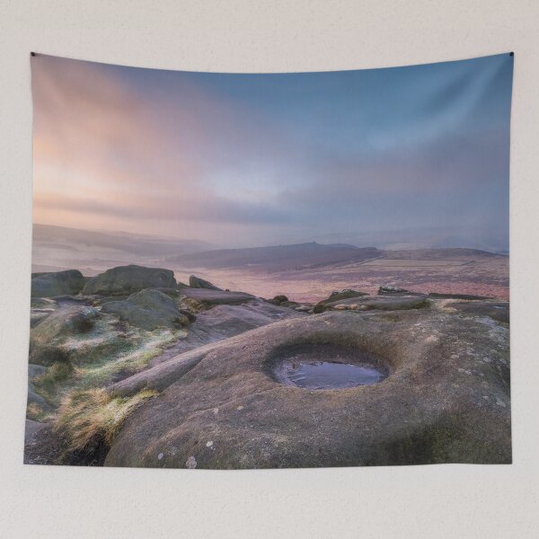 Item preview, Misty Sunrise on a Frozen Higger Tor designed and sold by Lenscraft by Robin Whalley.