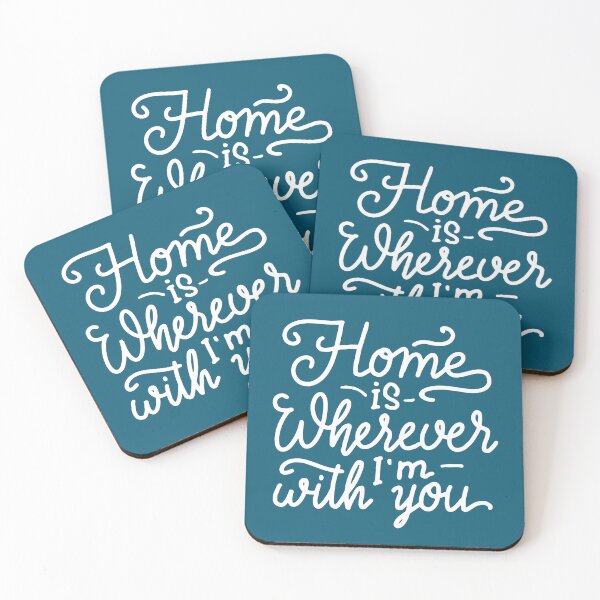 Item preview, Home Is Wherever I'm With You. Boyfriend or Girlfriend Gift. Family or Wedding designed and sold by PaulLesser.