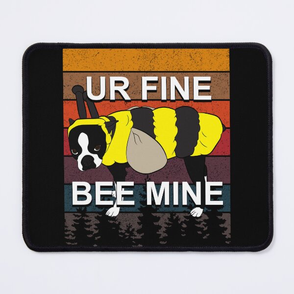 Item preview, Ur fine bee mine pug lover artistic retro sunset distressed design  designed and sold by SamRVstore.
