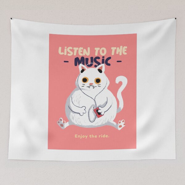 Item preview, Listen To The Music  Enjoy The Ride Premium  designed and sold by PeekaPeekaBoom.