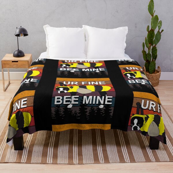 Item preview, Ur fine bee mine pug lover artistic retro sunset distressed design  designed and sold by SamRVstore.