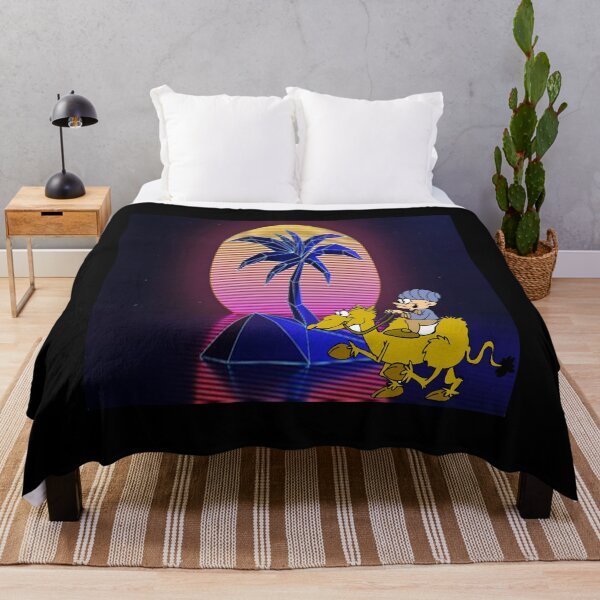Item preview, Funny Retro Sunset Camels - Funny Camelflage designed and sold by Viktor Kabbach.