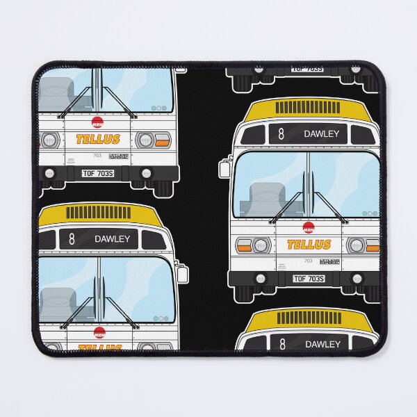 Item preview, Tellus Midland Red North Leyland National mk1 703 TOF703S Retro Illustration designed and sold by BFXIII.