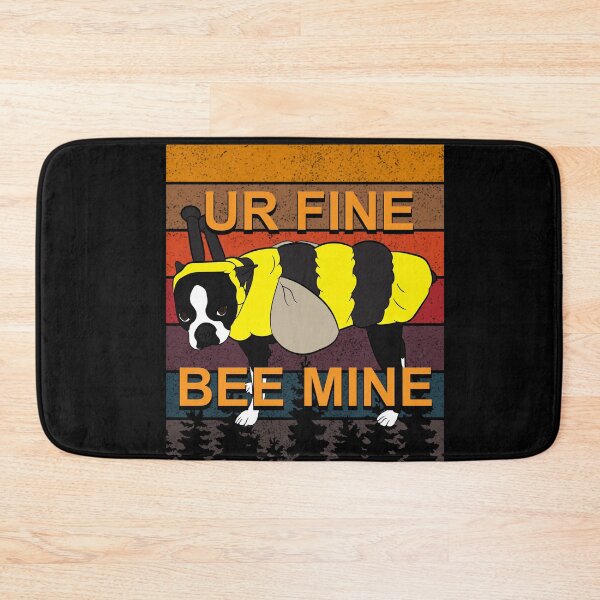 Item preview, Ur fine bee mine pug lover artistic retro sunset distressed design style 2 designed and sold by SamRVstore.