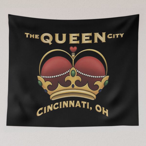 Item preview, Cincinnati - The Queen City designed and sold by taylorrhelms.