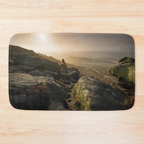 Item preview, Cold Misty Sunrise on Higger Tor designed and sold by Lenscraft by Robin Whalley.
