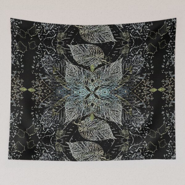 Item preview, Sage Calm Whispers Black Giant Salvia Eco Print designed and sold by SpiritGifts.