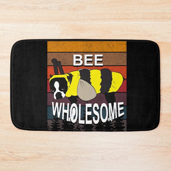 Item preview, Bee wholesome pug lover artistic retro sunset distressed design  designed and sold by SamRVstore.