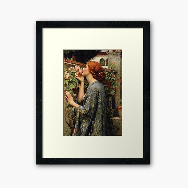 The Soul of the Rose by John William Waterhouse Framed Art Print