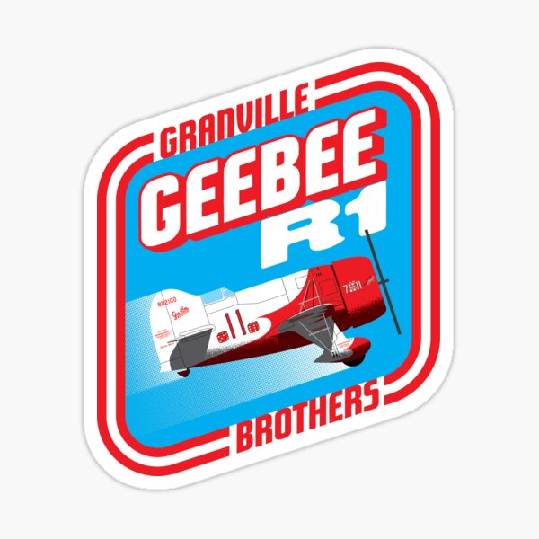 GeeBee R1 Sticker