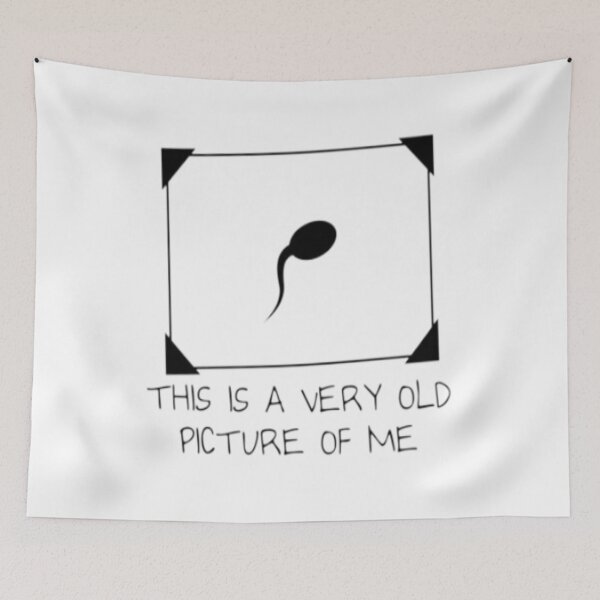 Item preview, This is a very old picture of me funny illustration premium design  designed and sold by truemoneyman.