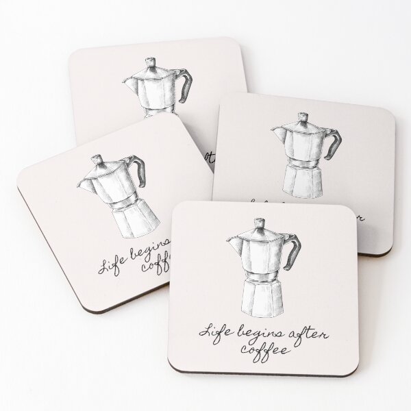 Item preview, Life begins after coffee designed and sold by omaeth303.