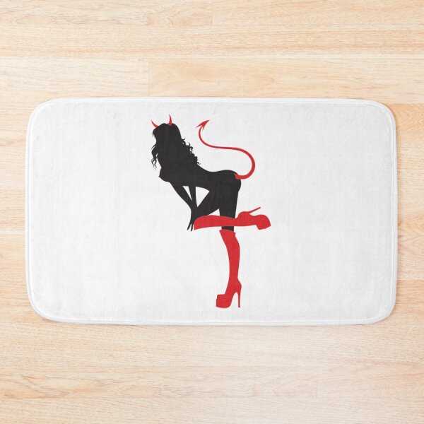 Item preview, Devil Women Red Heels Illustration designed and sold by TopMerchz.