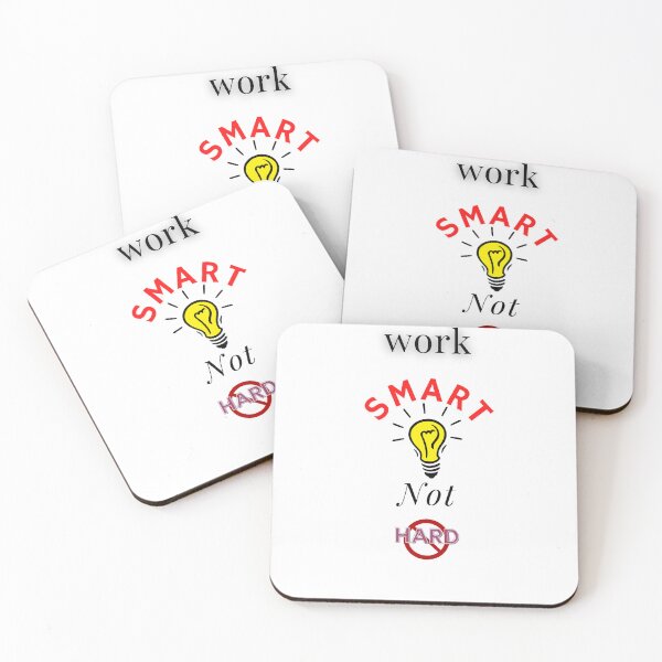Item preview, WORK SMART NOT HARD designed and sold by eclothium.