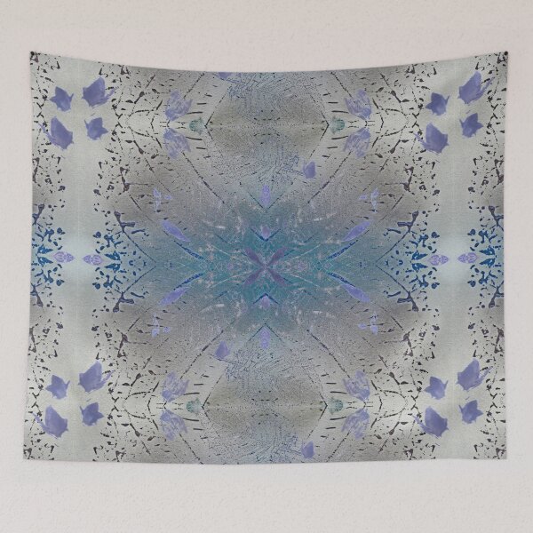 Item preview, Sage Calm Whispers Grey Purple Giant Salvia Eco Print designed and sold by SpiritGifts.